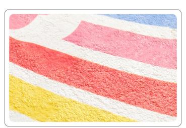 Großhandel B2B Badematte Antirutsch Bodenmatte quadratischem Design Happy